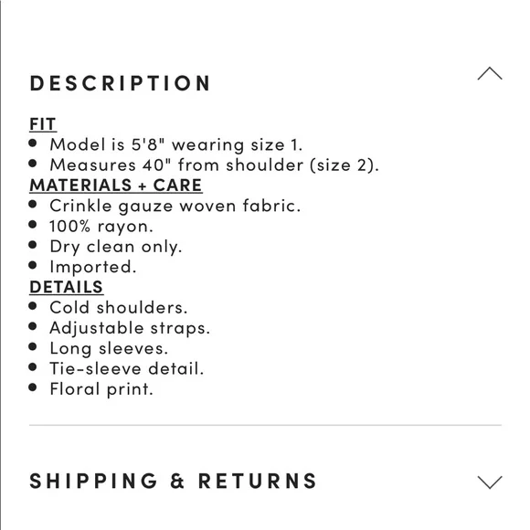 Torrid Gauze Cold Shoulder Floral Dress - Picture 7 of 7